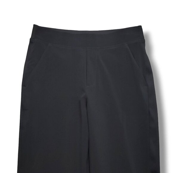 Athleta Brooklyn Mid Rise Ankle Pant Womens 8 Navy Blue Travel UPF 50 - Picture 4 of 11